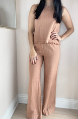 Raw Edge Detail Pant