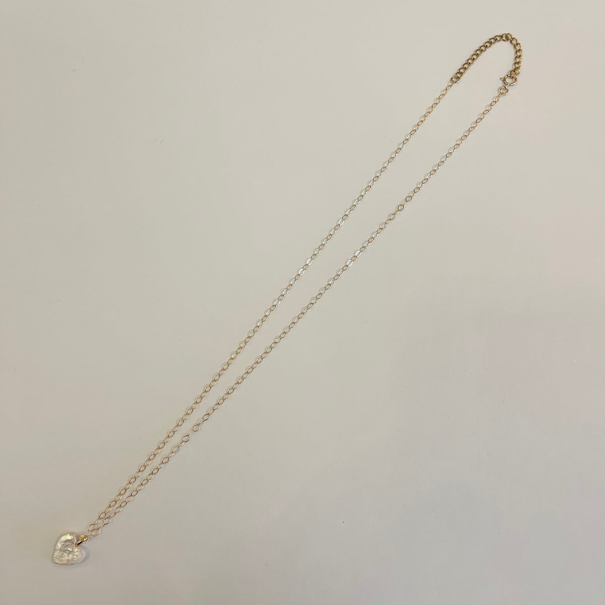 Pearl Heart Necklace