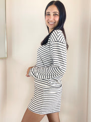 Luxe Stripe Short