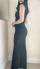 Heavenly Rib Knit Maxi Dress