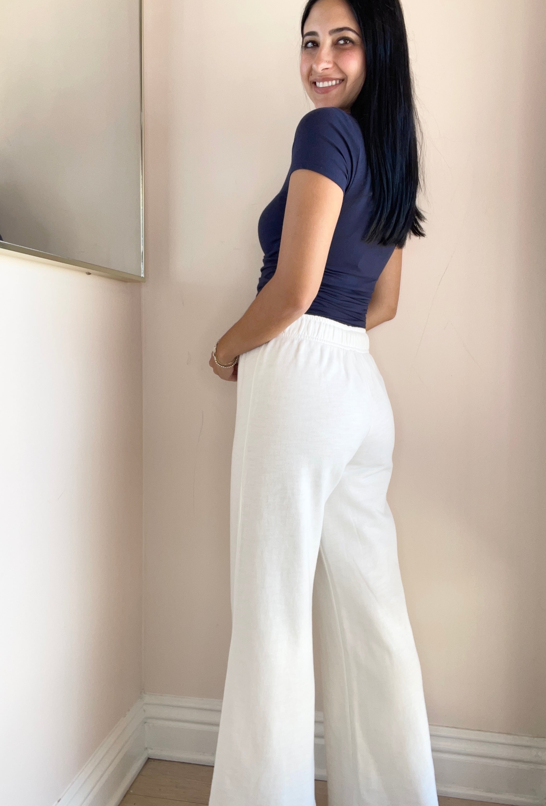 Wide Leg Drawstring Pant
