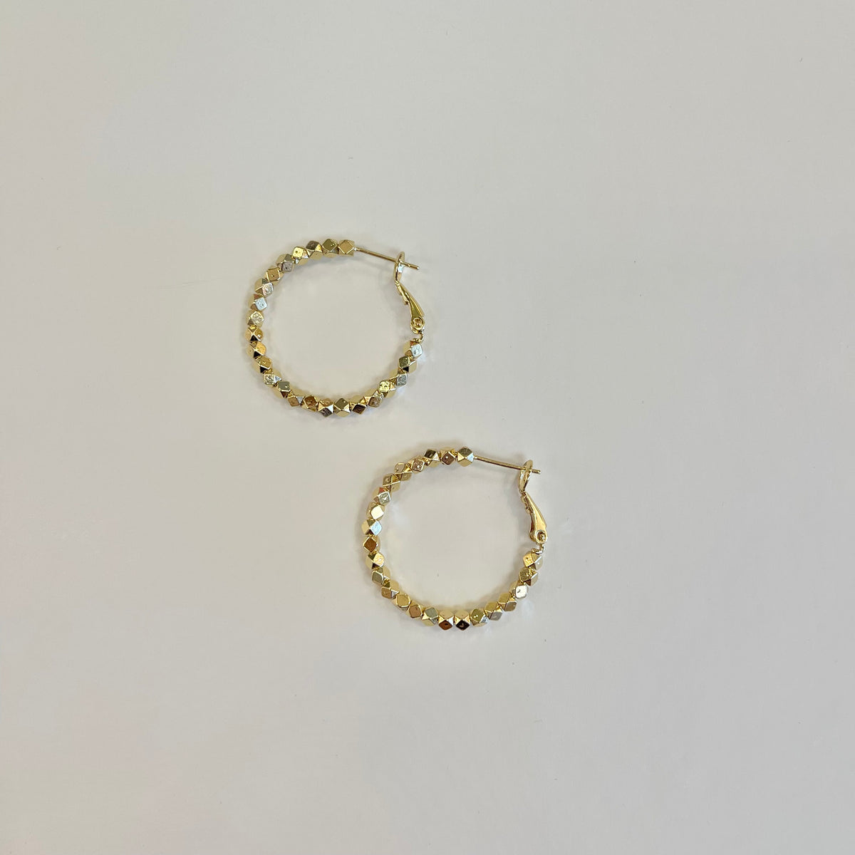 Star Studded Hoops