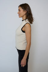 Isla Sleeveless Ruffle Top