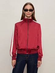 Satin Track Jacket