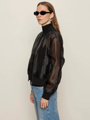 Shane Organza Bomber