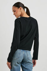 Cotton Cashmere Long Sleeve Tee