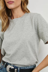 Cotton Cashmere Short Sleeve Tee