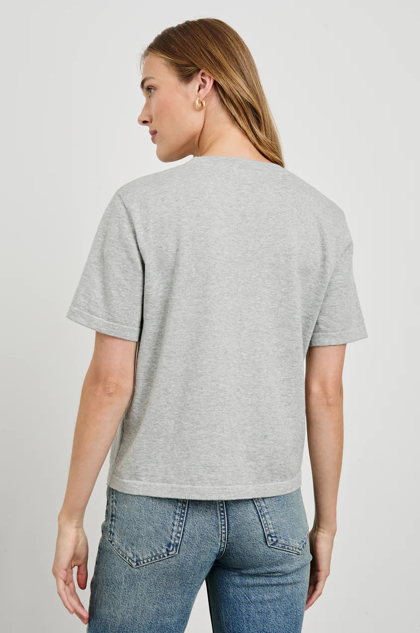 Cotton Cashmere Short Sleeve Tee