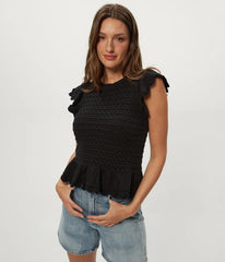 Stelle Flutter Sleeve Pullover