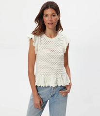 Stelle Flutter Sleeve Pullover