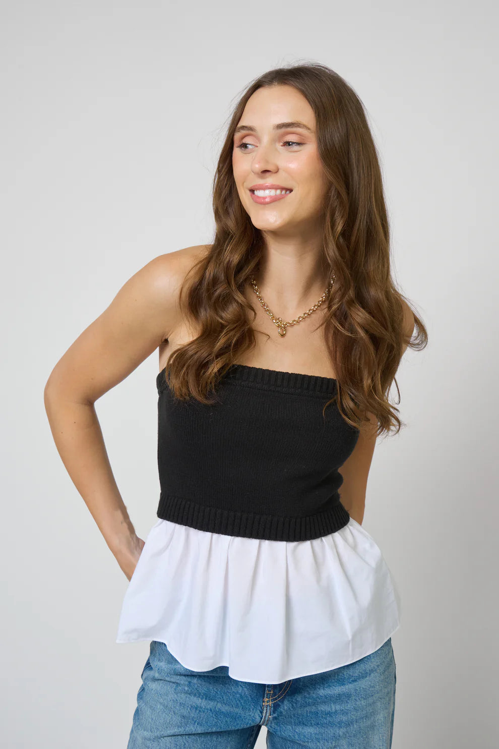 Violete Twofor Tube Top