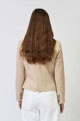 Chloe Nautical Stripe Sweater Dickey Jacket
