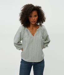 Cleo Notch Neck Top