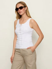Go To Lace Up Tank