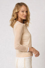 Coen Sheer Layered Cardi