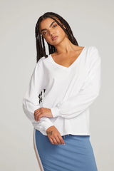 Kara White Long Sleeve