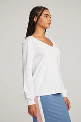 Kara White Long Sleeve