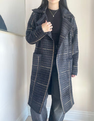 Marceau Houndstooth Coat