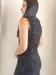 Tessa Sleeveless Stretch Lace Top