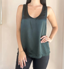 V-Neck Tank w/ Removable Neck Tie