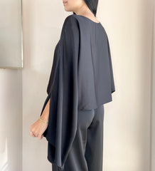 Silky Cape Top
