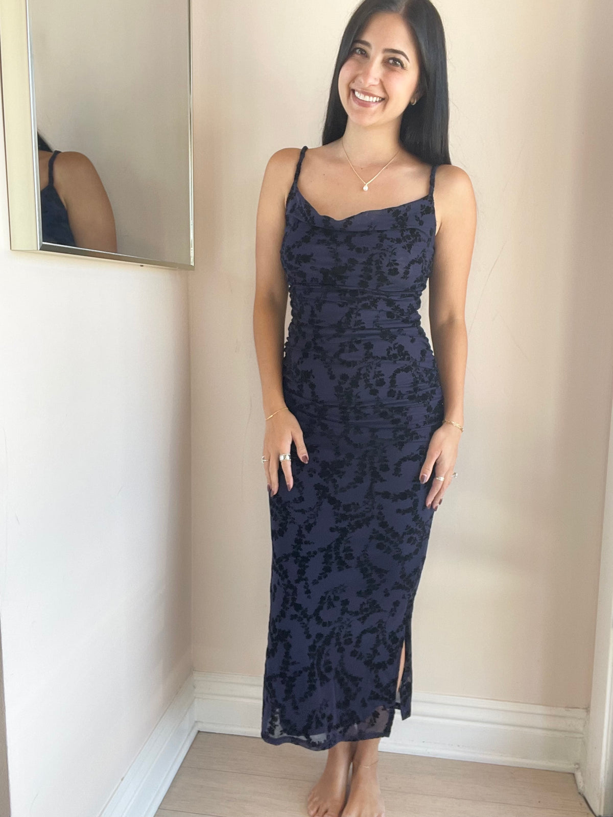 Begonia Ruched Dress