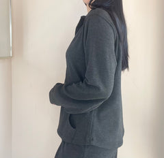 1/2 Zip Funnel Neck Pullover