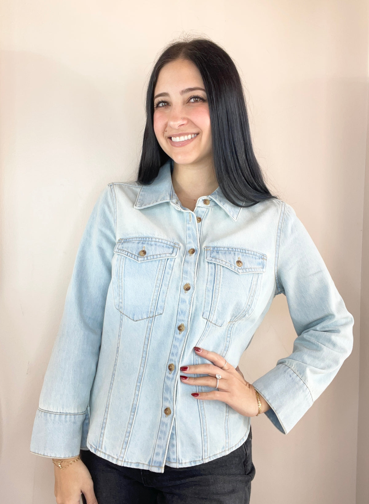 Iris Denim Shirt