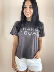 S/S Boxy Crew Tee - Hang Local