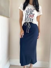 Drawstring Skirt