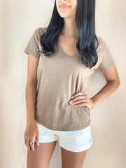 Deep V Neck Tee