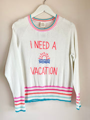 I Need A Vacation Sweater