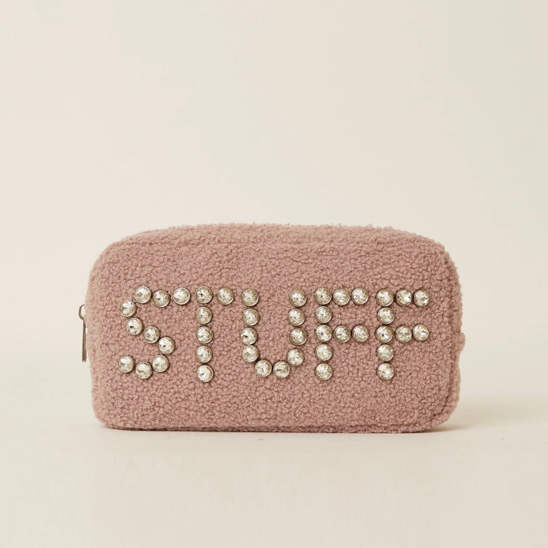 Stuff Crystal Small Cosmetic Pouch