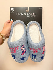 Giddy Up Slippers