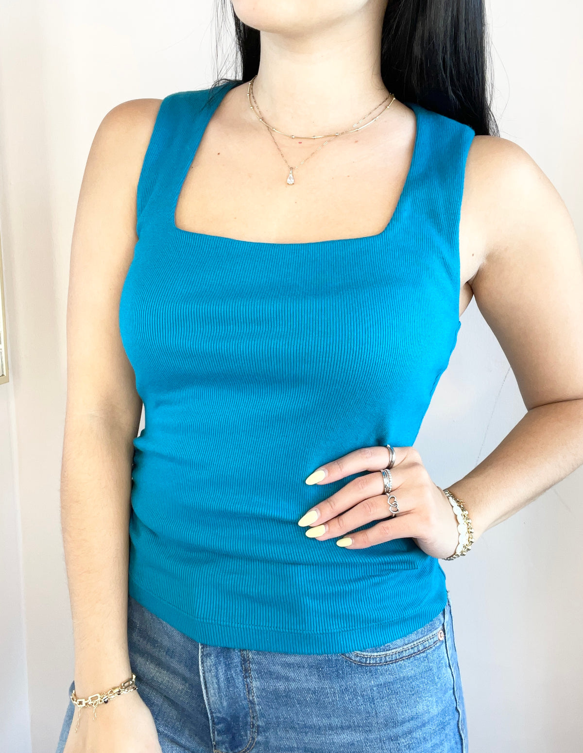 Maribel Square Neck Tank