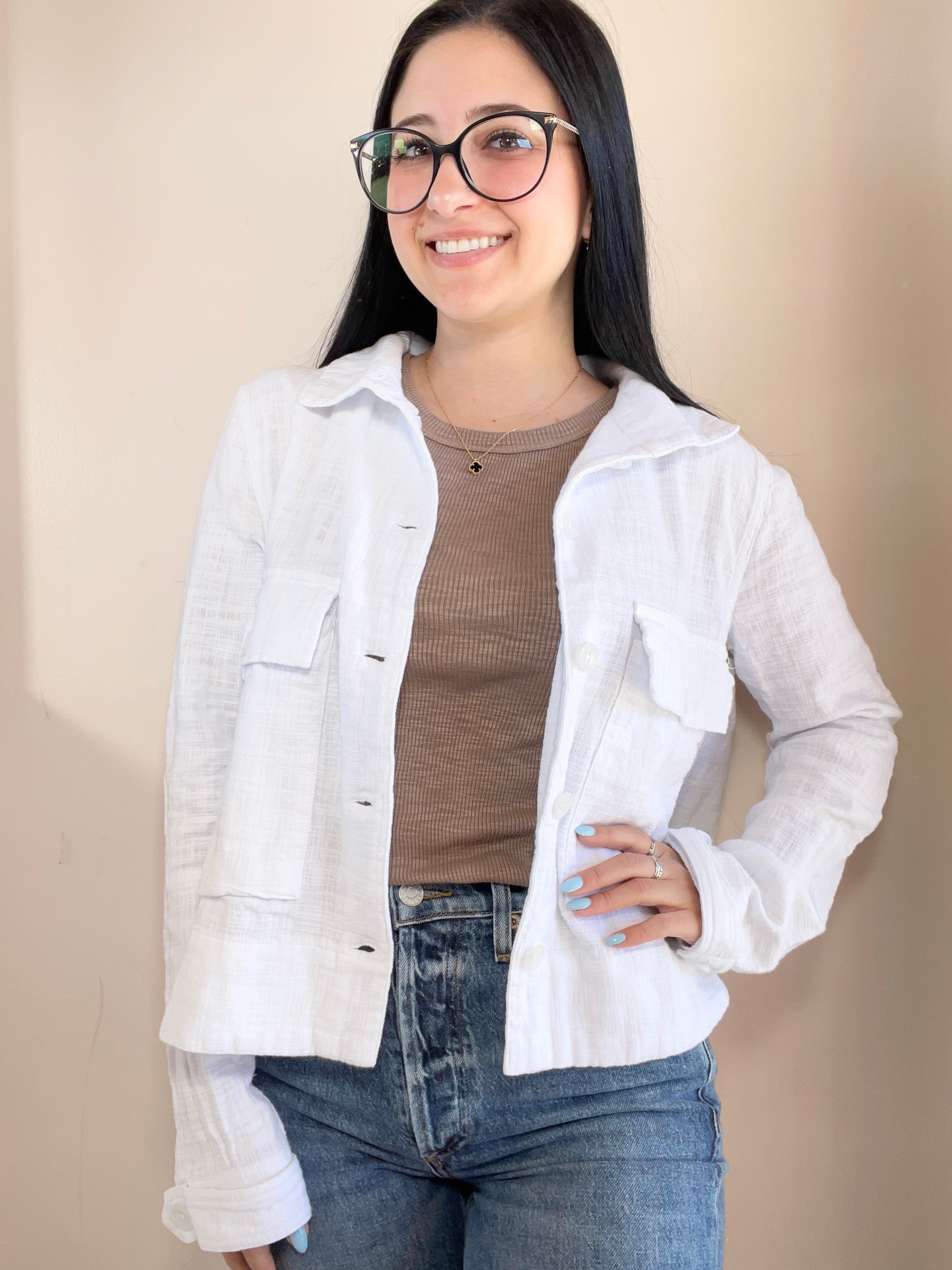 Swing Jacket With Pockets