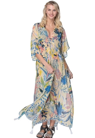 Hearts Entwined Poolside Maxi Dress