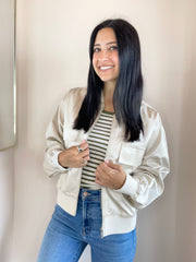 Skyline Sateen Bomber