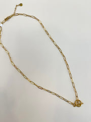 Toggle Clasps Paperclip Chain
