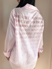 Oversized Destinations Shirt