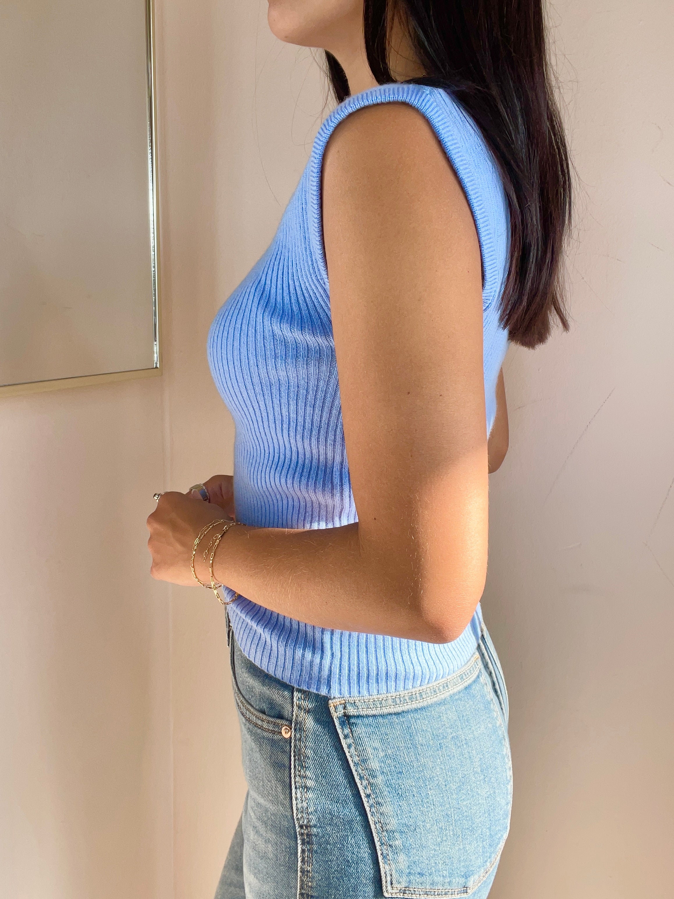 Shell Tank Sweater