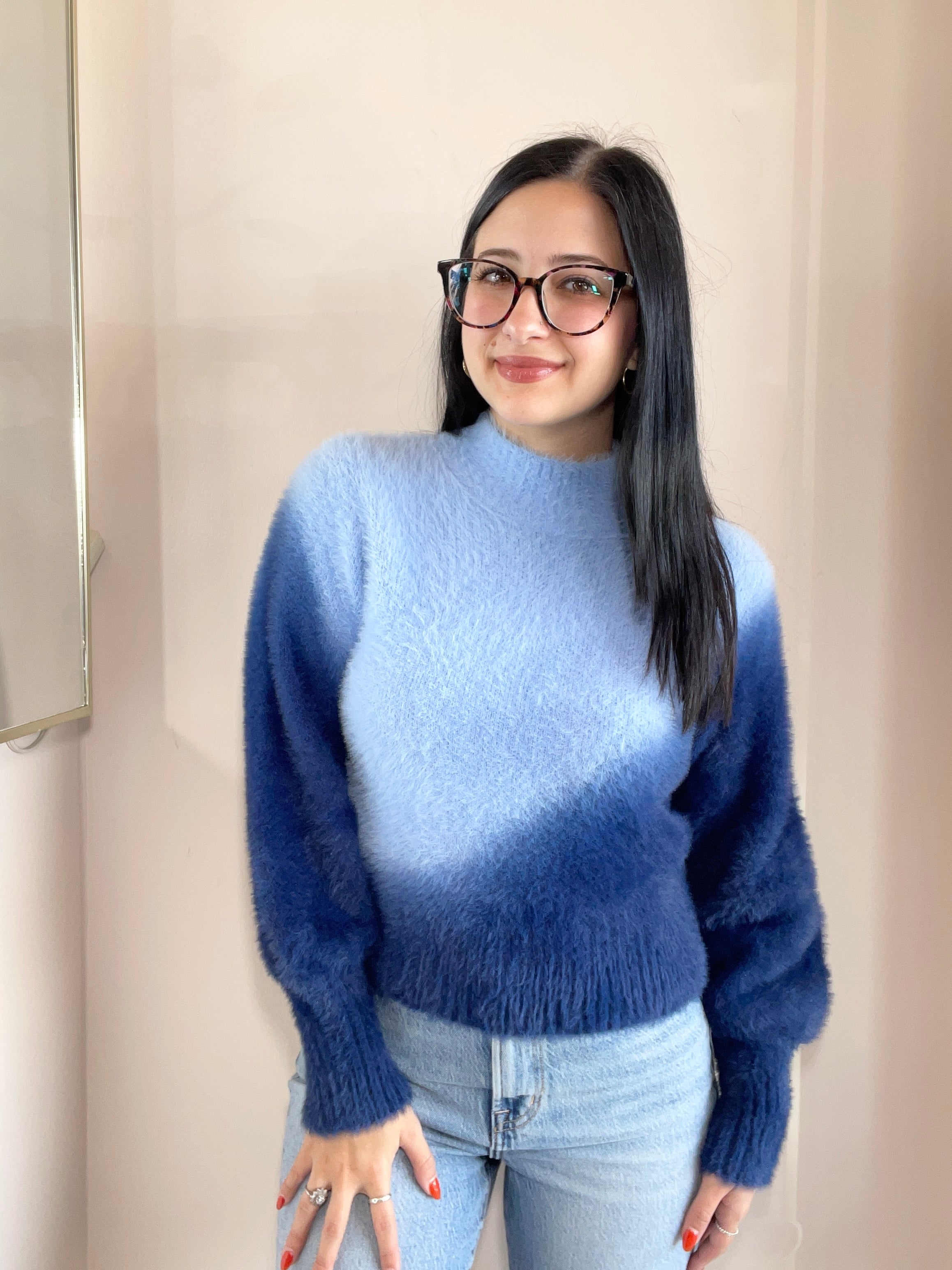 Nyx Ombre Knit Sweater