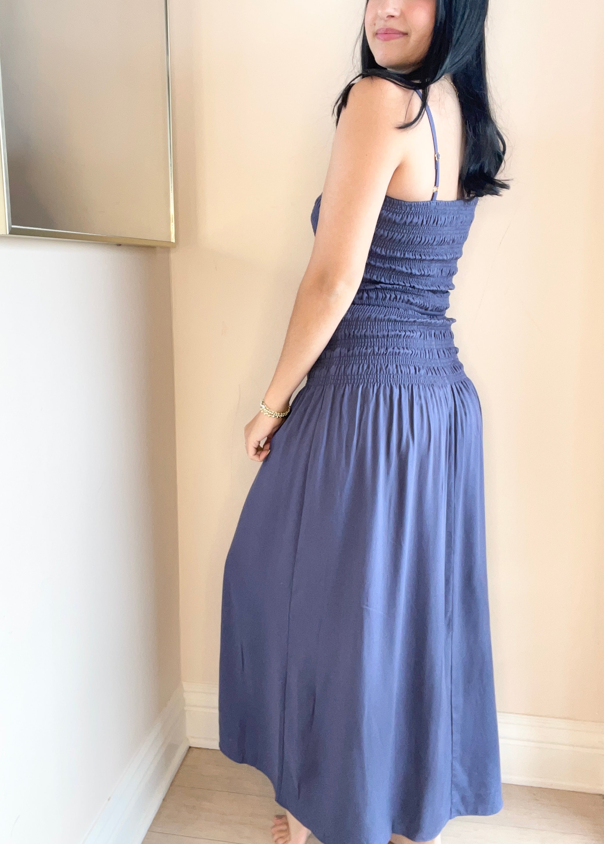 Smocked Skirt