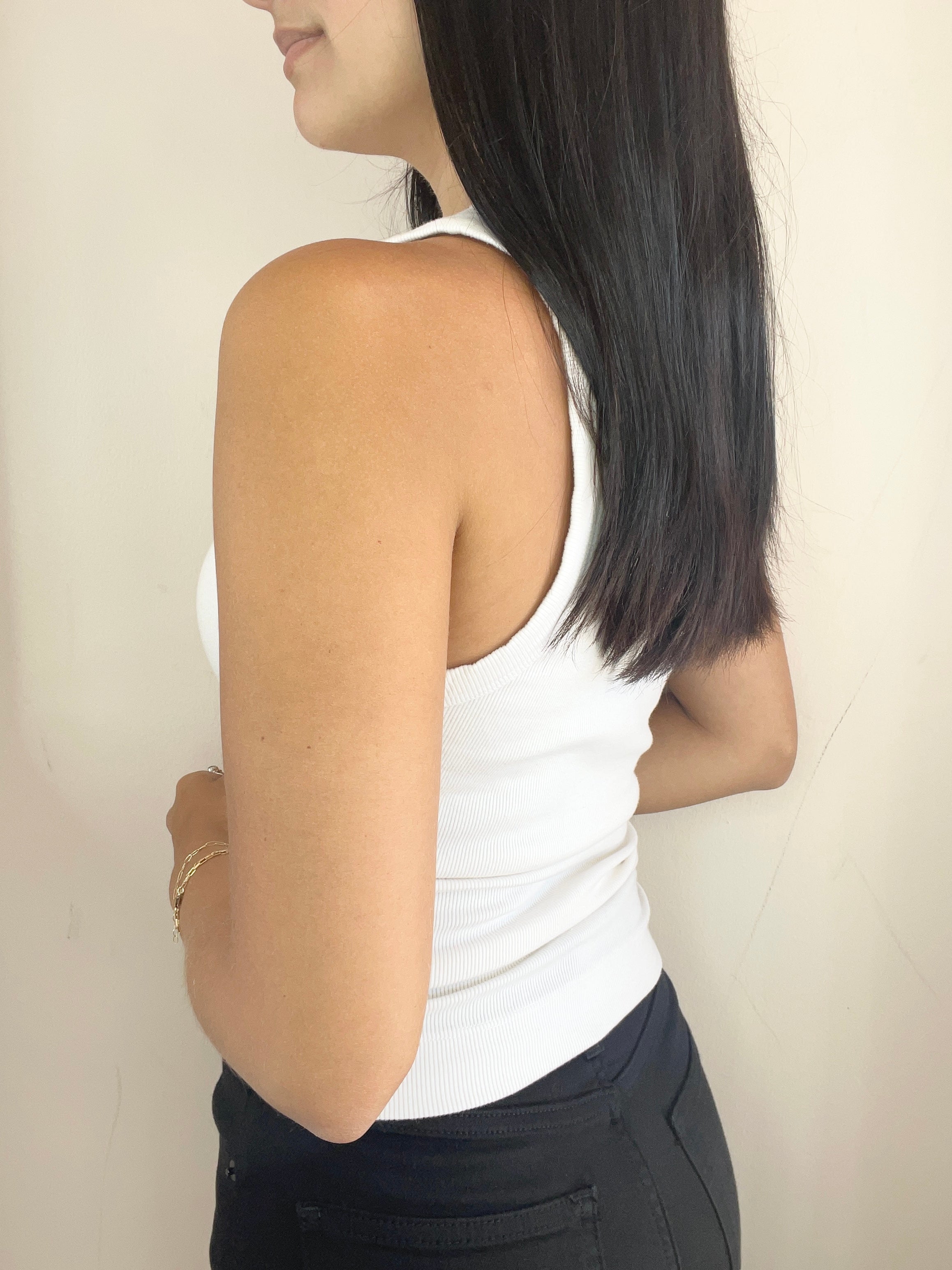 Gina Wide Binding Crop Tank