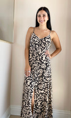 Adjustable Tank Midi Dress