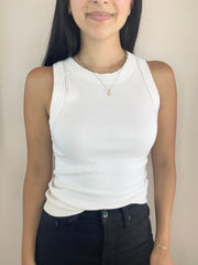 Gina Wide Binding Crop Tank