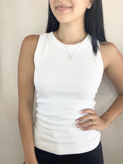 Gina Wide Binding Crop Tank