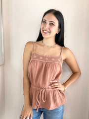 Dahlia Waist Tie Tank