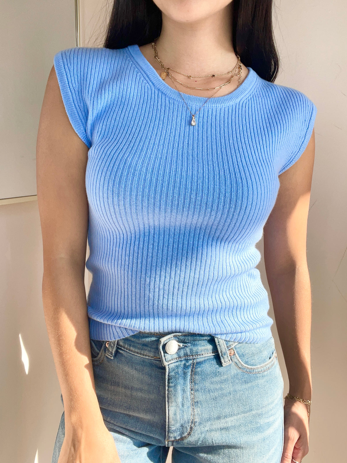 Shell Tank Sweater