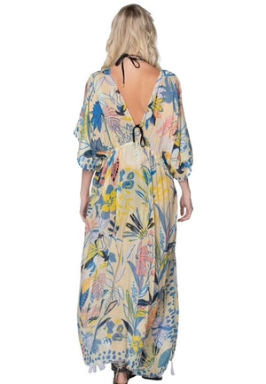 Hearts Entwined Poolside Maxi Dress